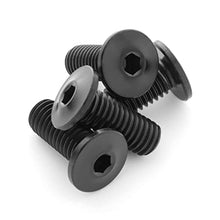 Load image into Gallery viewer, Black Ultra-Low Profile Titanium Bottle Cage Bolts