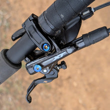 Load image into Gallery viewer, Burnt Blue Shimano Brake Lever Hardware Kit