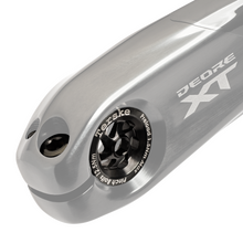 Load image into Gallery viewer, Stealth Black Titanium Upgrade Kit for Shimano Hollowtech II Cranksets