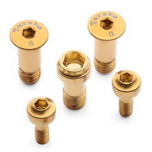 Load image into Gallery viewer, Gold Titanium Hardware Kit for SRAM Transmission Derailleurs