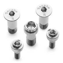 Load image into Gallery viewer, Natural Titanium Hardware Kit for SRAM Transmission Derailleurs