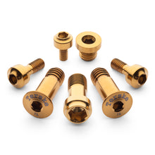 Load image into Gallery viewer, Gold Titanium Hardware Kit for SRAM Transmission Derailleurs