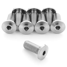 Load image into Gallery viewer, Ultra-Low Profile Natural Titanium Bottle Cage Bolts