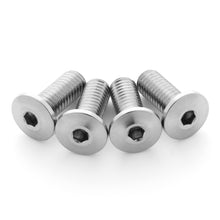 Load image into Gallery viewer, Ultra-Low Profile Natural Titanium Bottle Cage Bolts