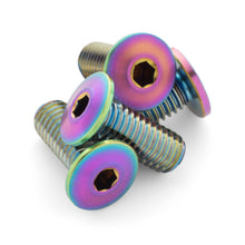 Load image into Gallery viewer, Oil Slick Ultra-Low Profile Titanium Bottle Cage Bolts
