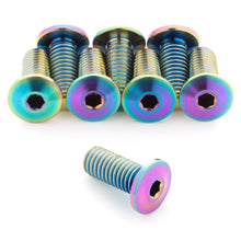 Load image into Gallery viewer, Oil Slick Ultra-Low Profile Titanium Bottle Cage Bolts
