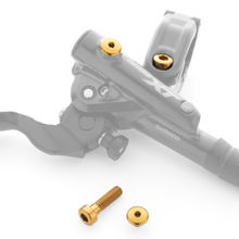 Load image into Gallery viewer, Gold Shimano Brake Lever Hardware Kit