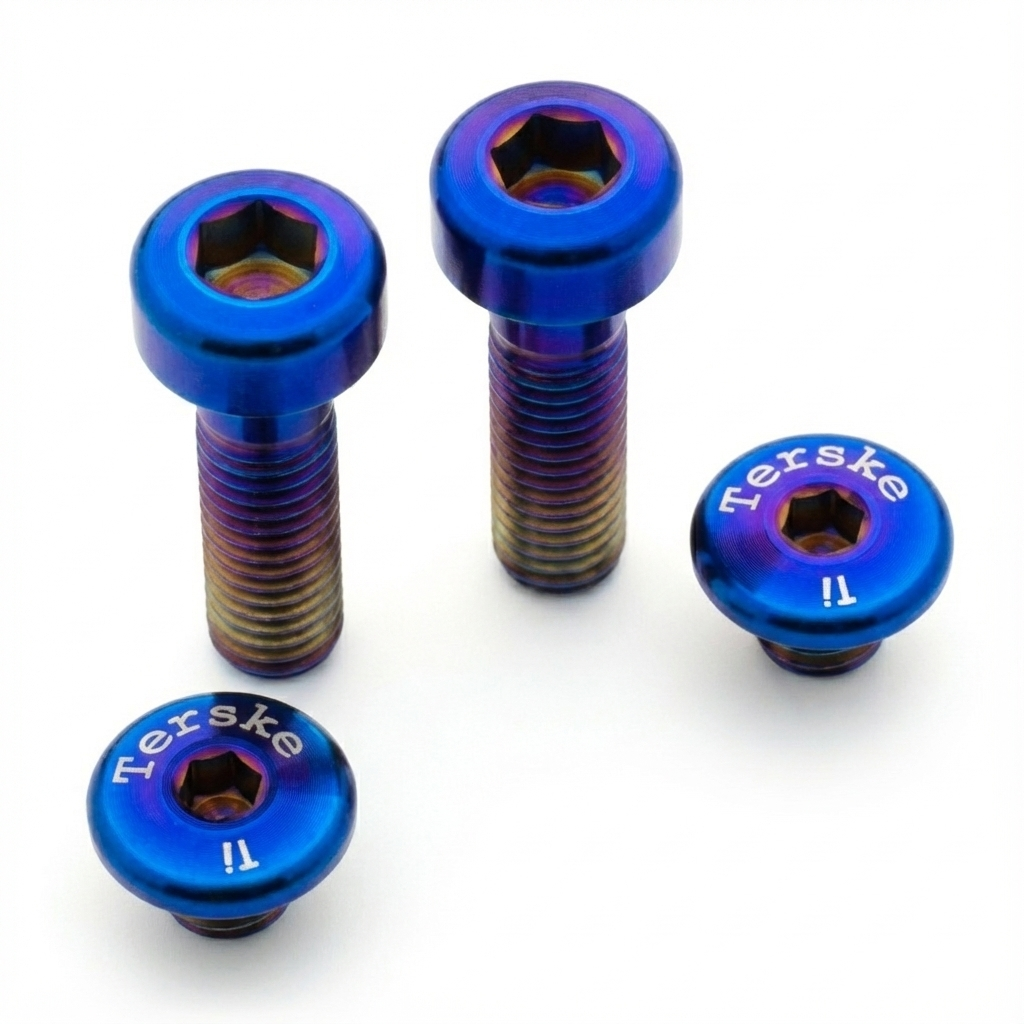 Burnt Blue Shimano Brake Lever Hardware Kit