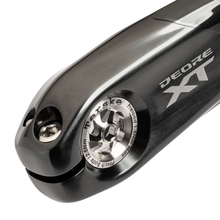 Load image into Gallery viewer, Natural Titanium Upgrade Kit for Shimano Hollowtech II Cranksets
