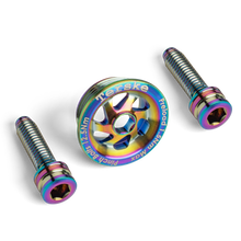 Load image into Gallery viewer, Oil Slick Titanium Upgrade Kit for Shimano Hollowtech II Cranksets
