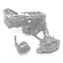 Load image into Gallery viewer, Natural Titanium Hardware Kit for SRAM Transmission Derailleurs
