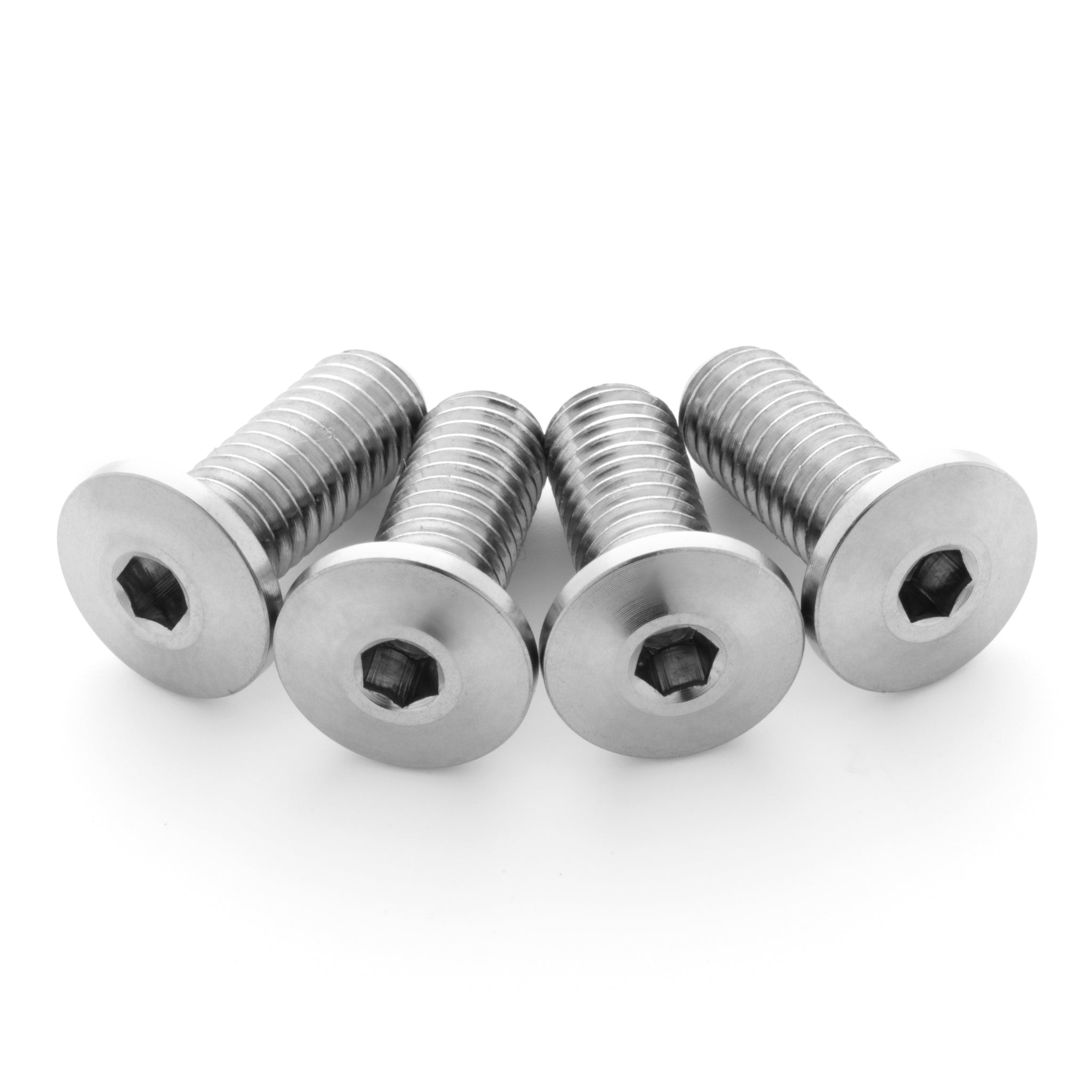 stokke bolt Terske Ultra-Low Head Titanium Bottle Cage Bolts 4 pcs / Natural Ti