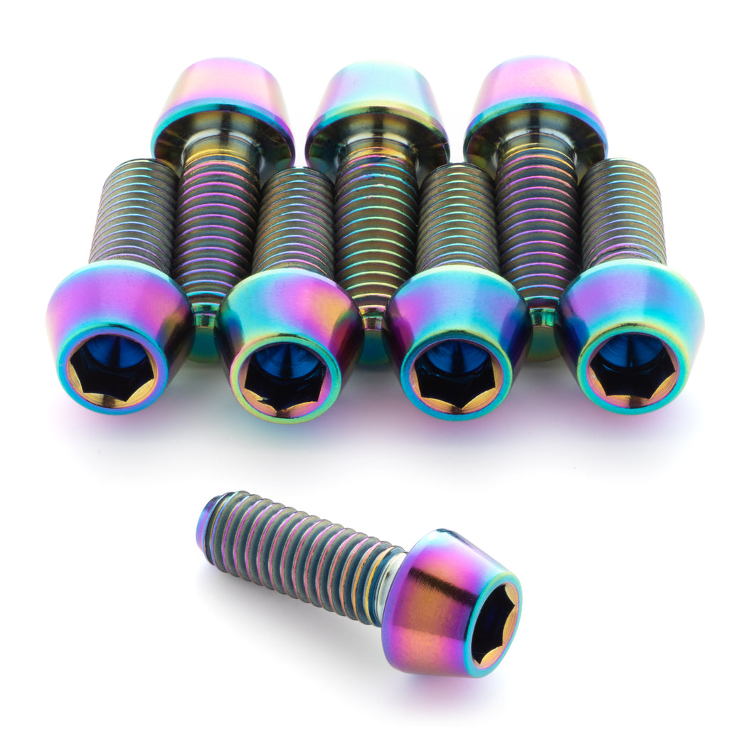 Oil Slick Titanium Water Bottle Cage Bolts